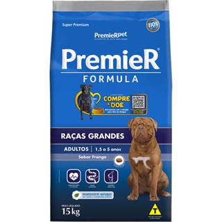 Ração Premier Formula para Cães Raças Grandes Adultos Frango em Oferta na Shopee