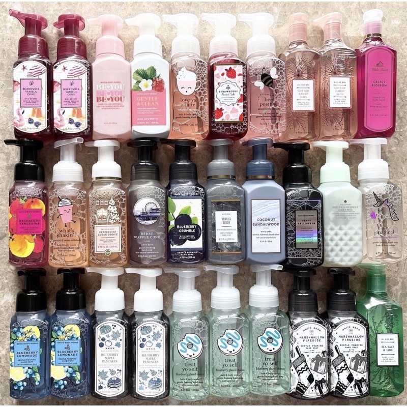 sabonete bath & body works em espuma importado em Oferta na Shopee
