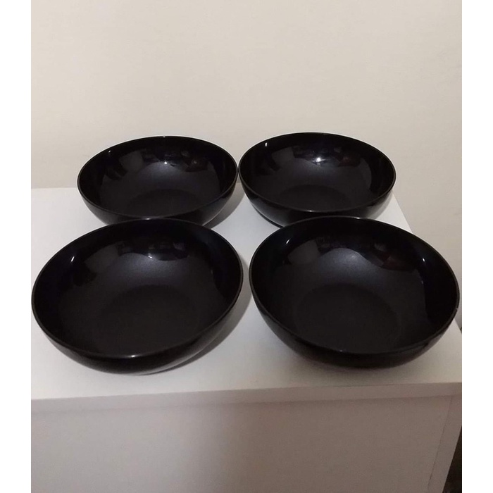 bowl Tupperware tigela floresta preto (valor da unidade)
