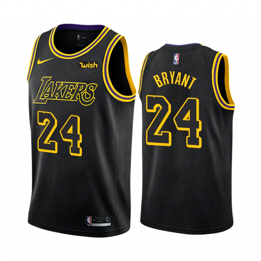 Camisa De Basquete Lakers N . 24 Kobe Padrão Pele De Serpente Python