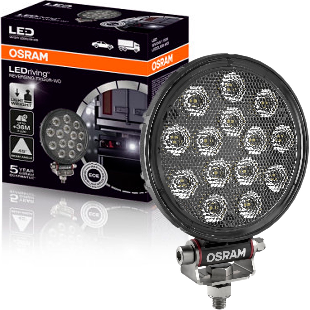 Farol de Milha Neblina Osram LEDriving Reversing Round VX120R LEDDL108-WD 12/24V 15W