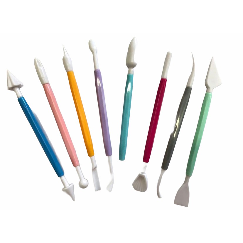 KIT ESTECAS 8 PEÇAS BOLO BISCUIT CONFEITARIA -Envio Rapido