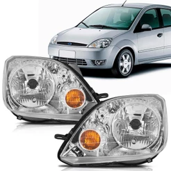 Farol Fiesta 2003 2004 2005 2006 2007 Cromado