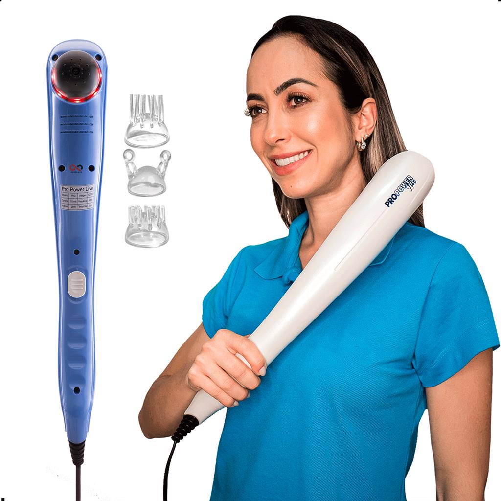 Massageador Aparelho Pro Power Live Massagem Relaxamento Tratamento Corpo Dores Alivio Shopee