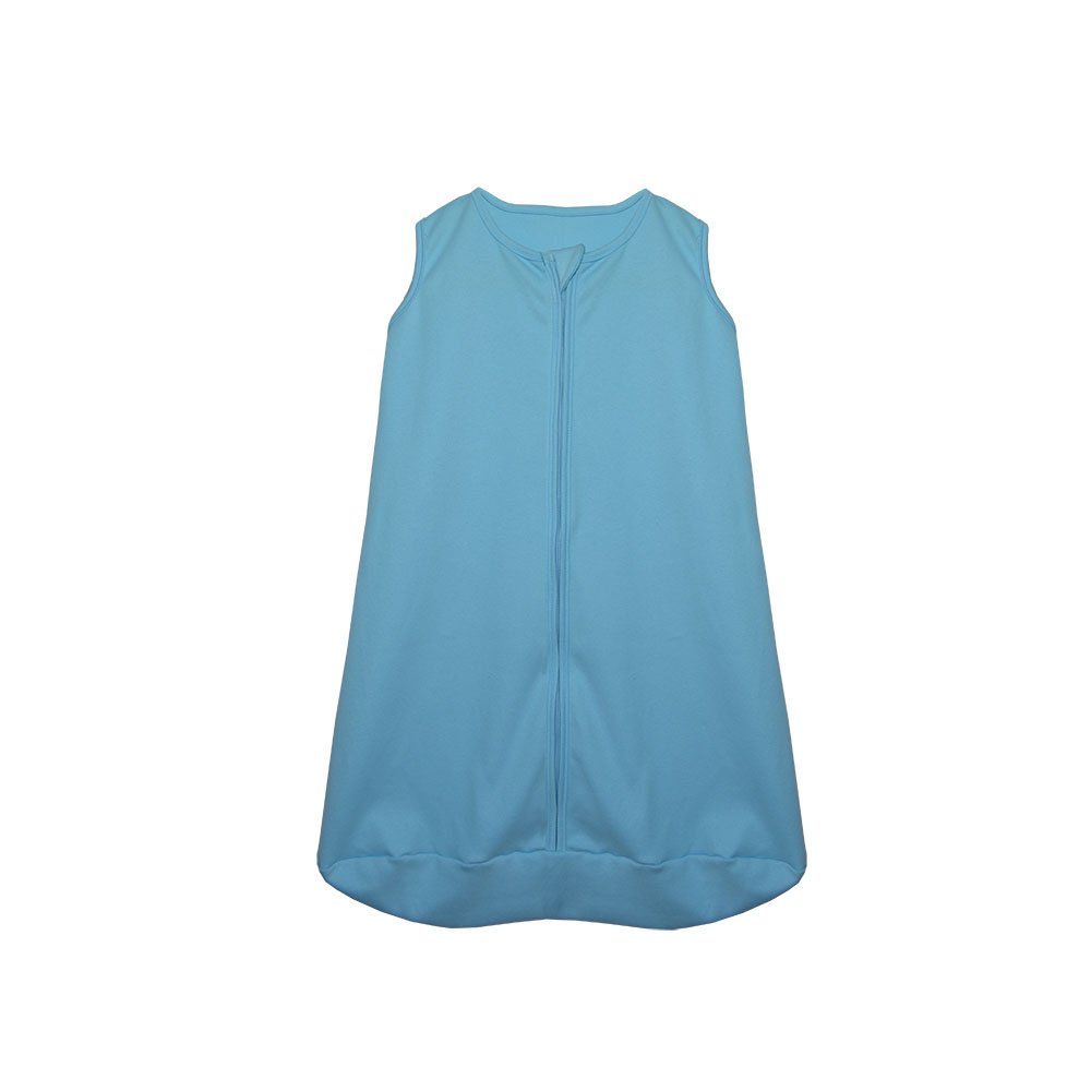 Saco de Dormir Bebê Azul 100% Algodão Enxoval Pijama