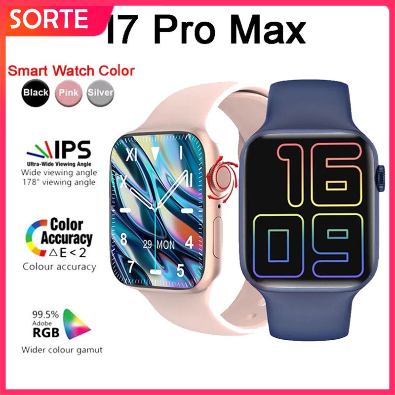 Smartwatch 2022 IWO 14 Serie7 i7 PRO MAX IP67 Bluetooth Esportivo À Prova D'água
