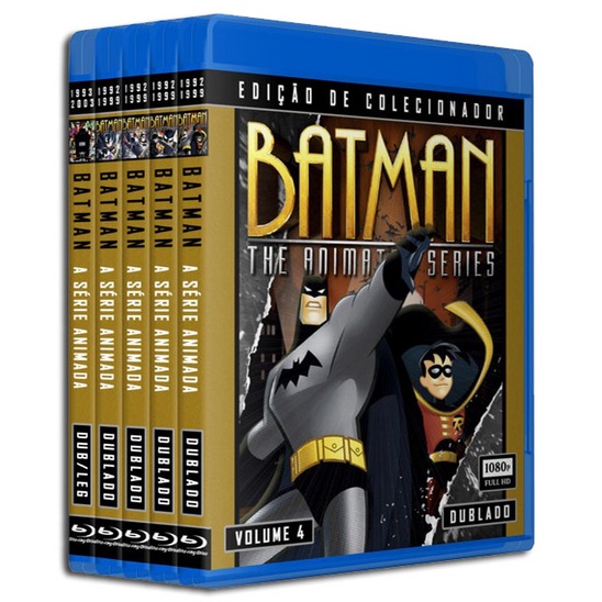 Batman: A Série Animada + Filmes em Blu-ray 1080p FULL HD (Bluray)