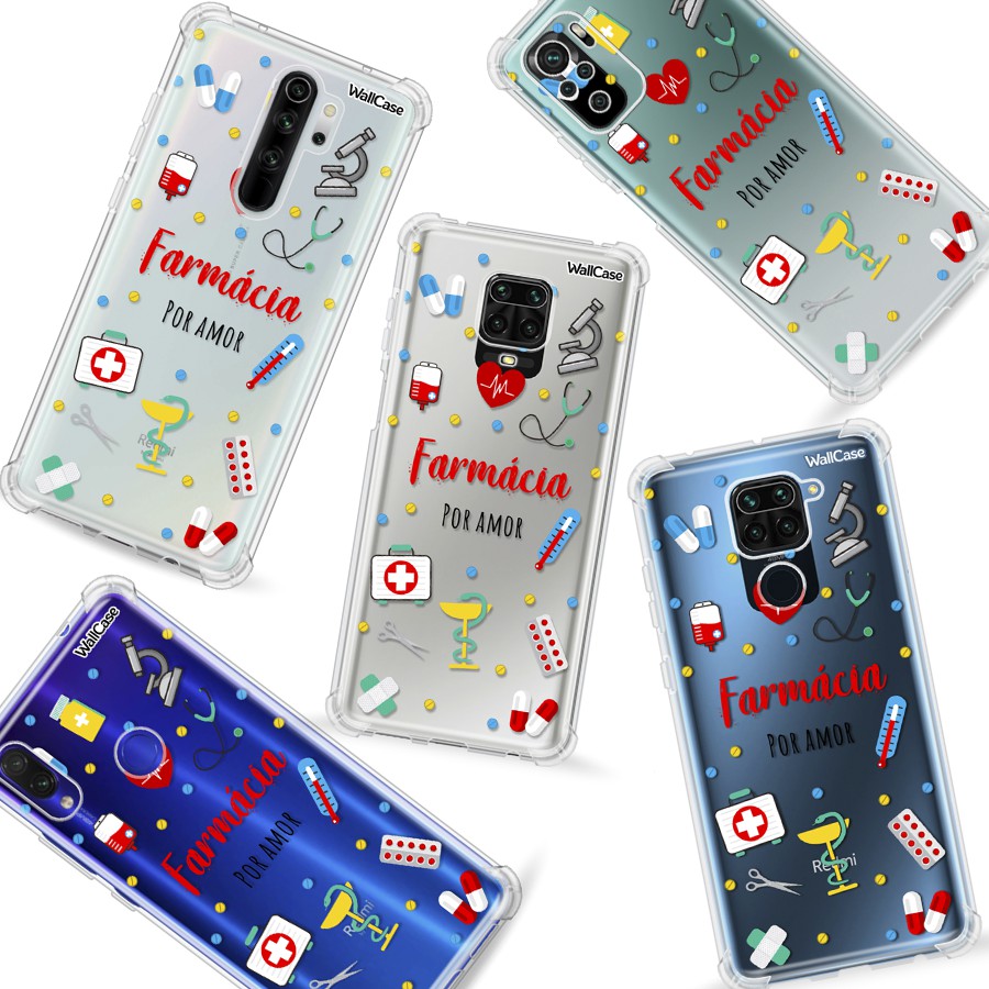 Capinha de Celular CP31 Profissão Farmácia Para Xiaomi Redmi Note Mi Poco 7 8 9 10 11 12 13 M3 M4 X3 X4 X5 Pro Lite