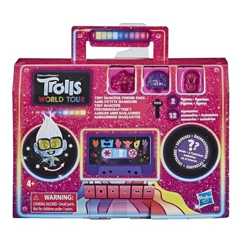 Trolls Amiguinhos Dancantes C/2 E8421 - Hasbro