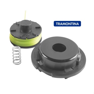 Kit para Aparador de Grama Tramontina com Tampa Mola e Carretel com 1 Fio - Original em Oferta na Shopee