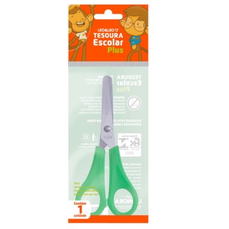 Tesoura escolar Sortidas 13cm - Leonora