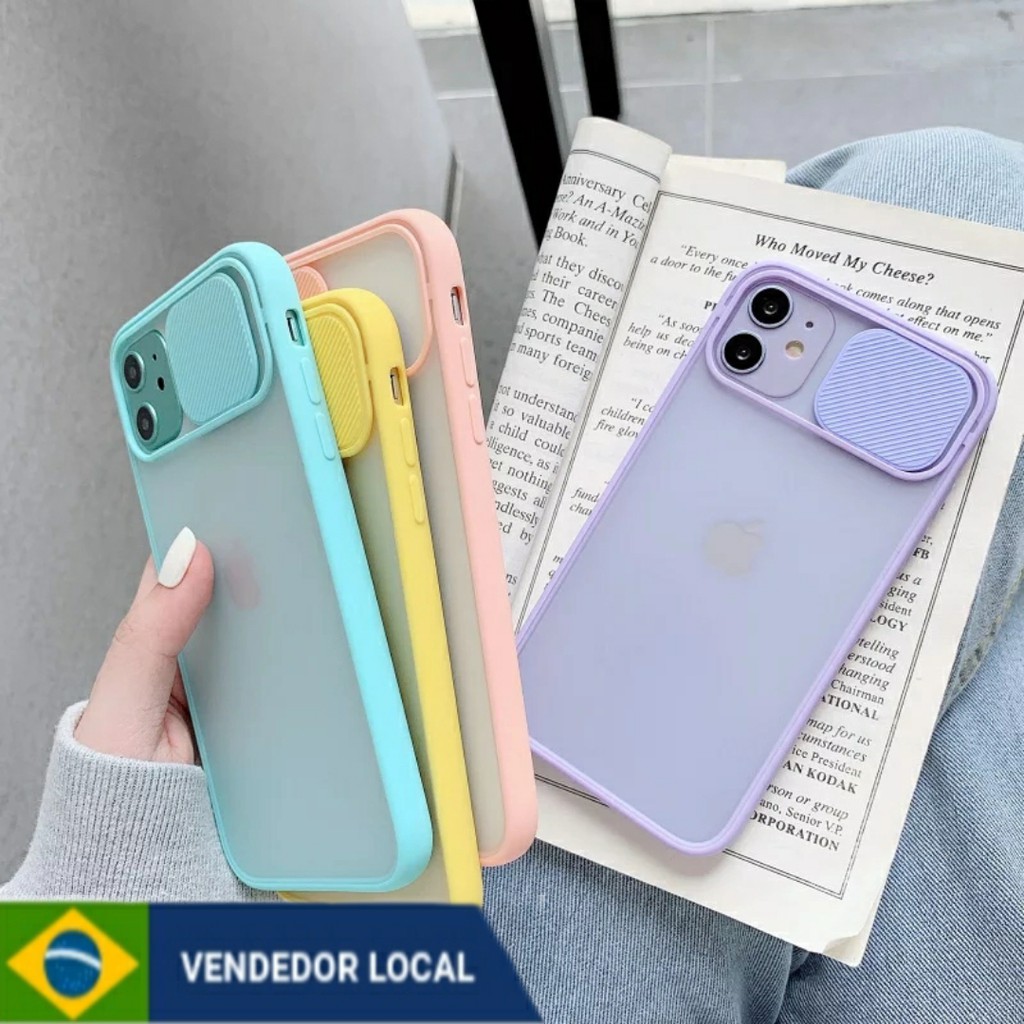 Capinha Iphone Plus X Xs Xs Max Se Xr Pro Max Capa Slide