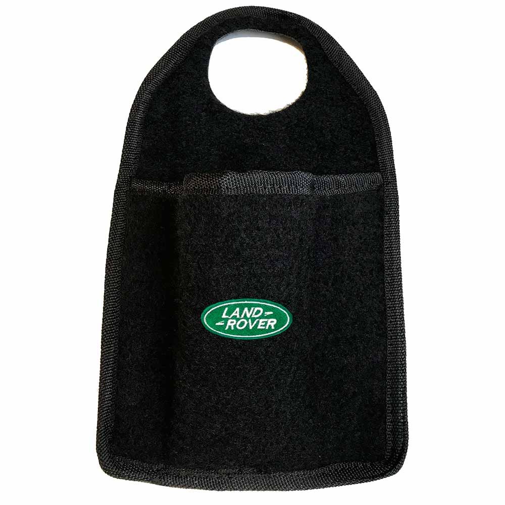 Lixeirinha Carro Lixeira Automotiva Land Rover Lixinho De Cambio Acarpetado Universal Preto