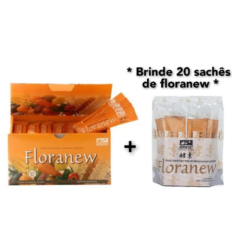 Floranew - 90 Sachês 10g Da Anew + 20 saches em Oferta na Shopee