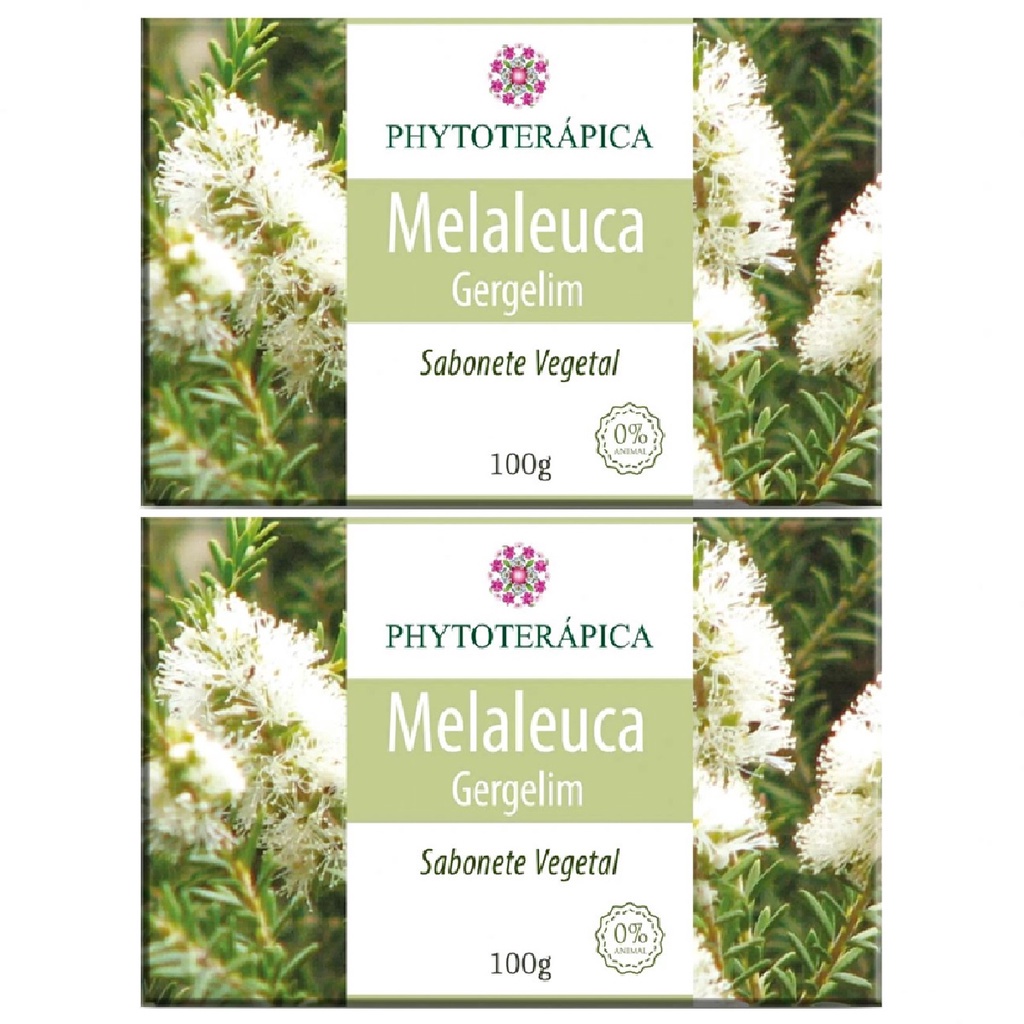 2X Sabonete de Melaleuca e Gergelim - Phytoterapica