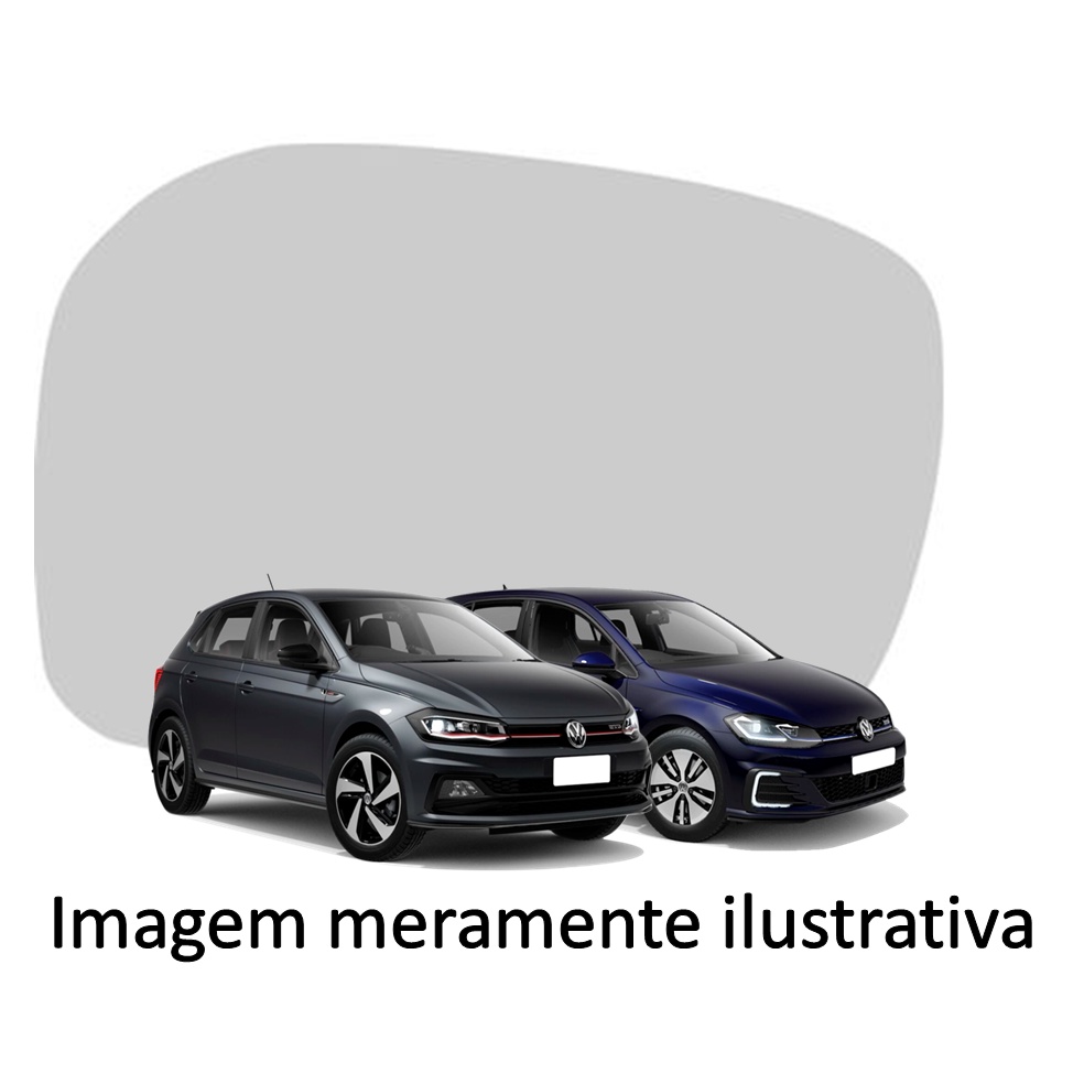LENTE REFIL RETROVISOR LADO DIREITO - GOLF / POLO 2012/2014