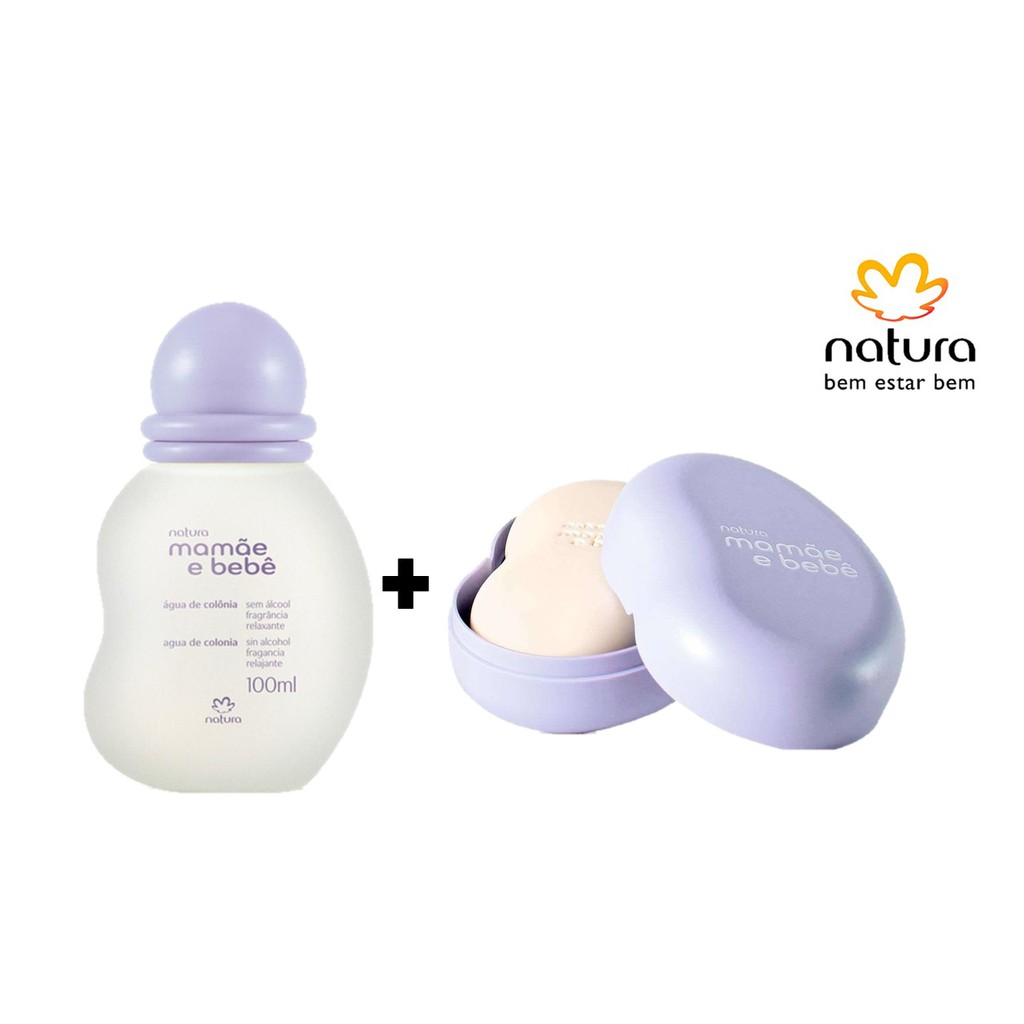 Kit Natura Mamae E Bebe Fragrancia Relaxante Colonia 100 Ml Saboneteira Com Sabonete Shopee Brasil