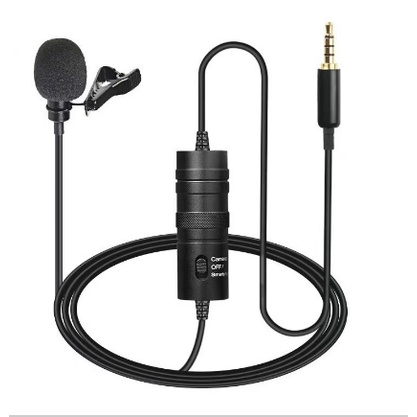 Microfone Lapela Profissional Condensado Omnidirecional WVNGR-M1 Original