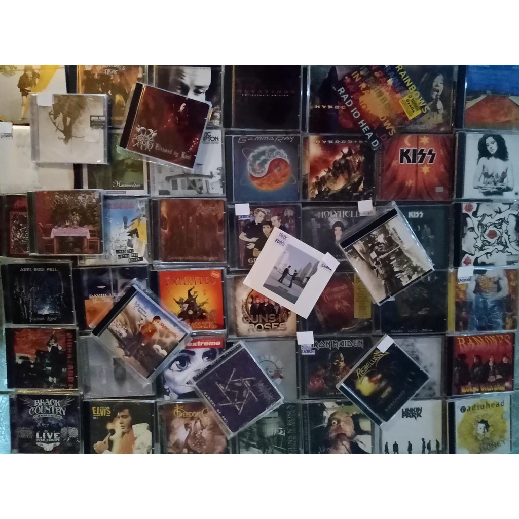 Cd Metal 1 - Kiss Guns - Red Hot  - Fight  Pantera - Hipocrisy - Iron Maiden -kansas - Joplin - Ac/dc