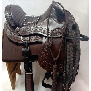 Sela De Cabeça Arreada Completa Luxo + Freio + Manta Garantia em Oferta na Shopee