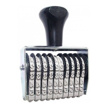 Carimbo Numerador 05mm 10 Dígitos Convencional (0510) em Oferta na Shopee