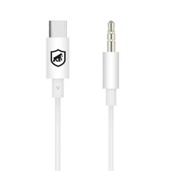 Cabo P2 para Tipo C 1m - Áudio Premium para Smartphones Sem Entrada P2