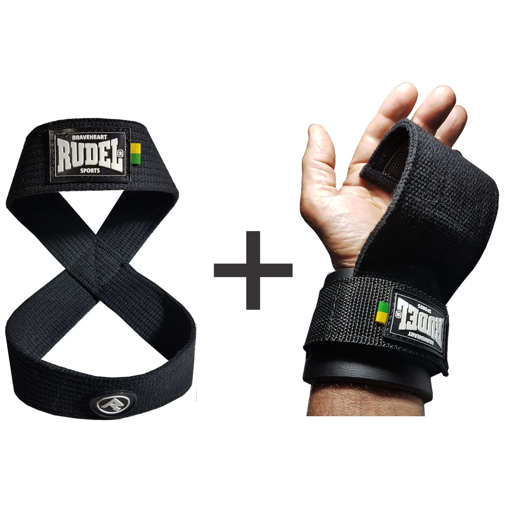 Straps Fitness Rudel H8+h80 - Combo - Escorrega o Preço