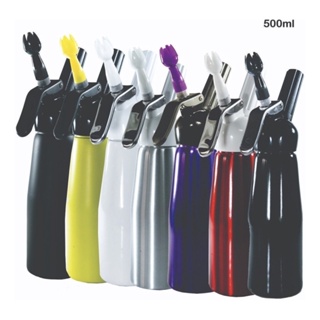 Garrafa sifão 500 ml garrafa para Chantily  Profissional ( chocobraz ) em Oferta na Shopee