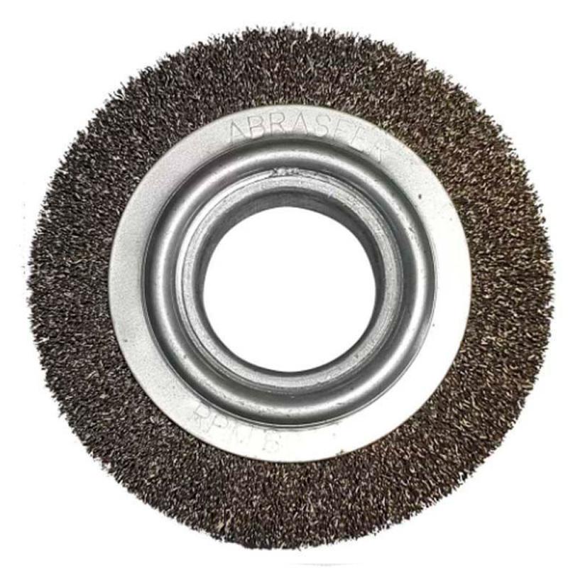 Escova Circular de Aço 10 x 1.1/2 POL 1172 ABRASFER em Oferta na Shopee