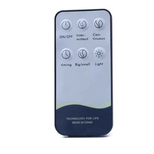 Controle Remoto Para Aromatizador e Umidificador com Ajuste de Vapor, Timer e Iluminação LED