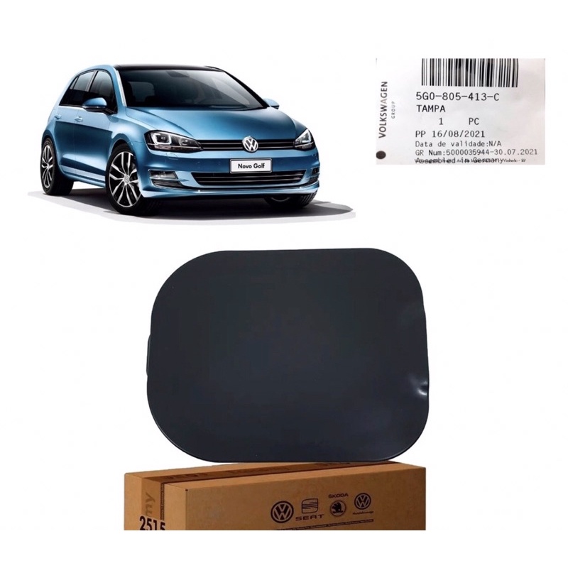 Tampa Parabarro Dianteiro Novo Golf Original Volkswagen