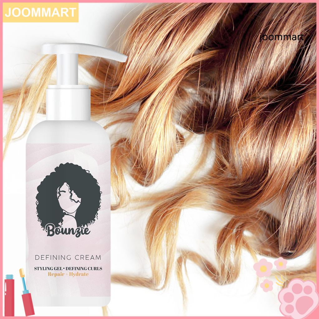 JM】50ml Hair Curling Cream Nourishing Hair Deep Moisturizing With Flower  Essence Curl Boost Defining Oil for Female | Shopee Brasil