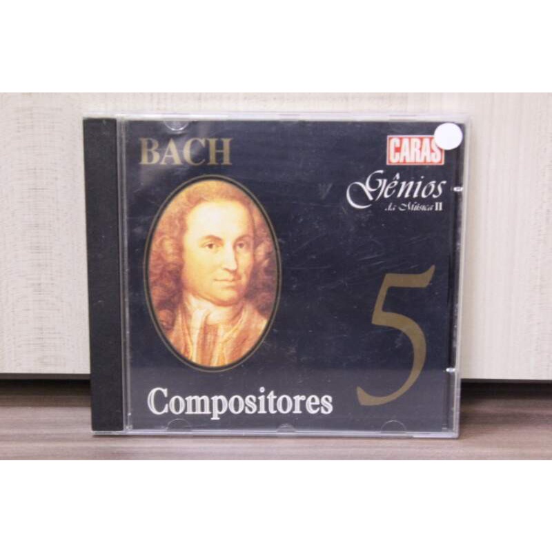 CD Bach - Revista Caras Gênios da Música II Vol. 5