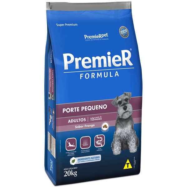 PremieR Formula Raças Pequenas Cães Adultos Sabor Frango 20KG