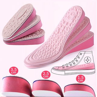 Altura Aumento Das Palmilhas Para Mulheres Sapatos Solas Internas De Calcanhar Inserção Do Almofada De EVA De Espuma De Memória