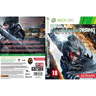 Metal Gear Rising Revengeance P/ XBOX360 (LTU/LT/JTAG/RGH)