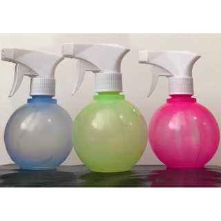 BORRIFADOR 300ML BOLINHA  COLORIDOS GATILHO BRANCO - c/ 3