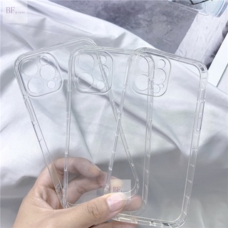 Capa TPU Transparente Antiqueda Com Pressão De Ar Para Iphone 13 Pro Max/12/11/X/XR/XSMAX/7/8 Plus/12mini/13mini