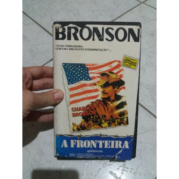 VHS A Fronteira ( legendado) Charles Bronson