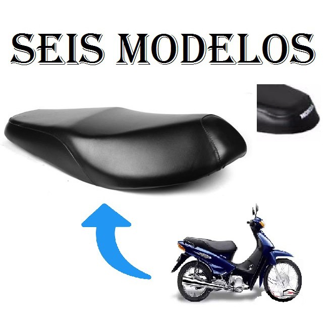 Capa Do Banco No Modelo Orignal Com Escrita e Antiderrapante - Honda Biz 100 - Todos Os Anos