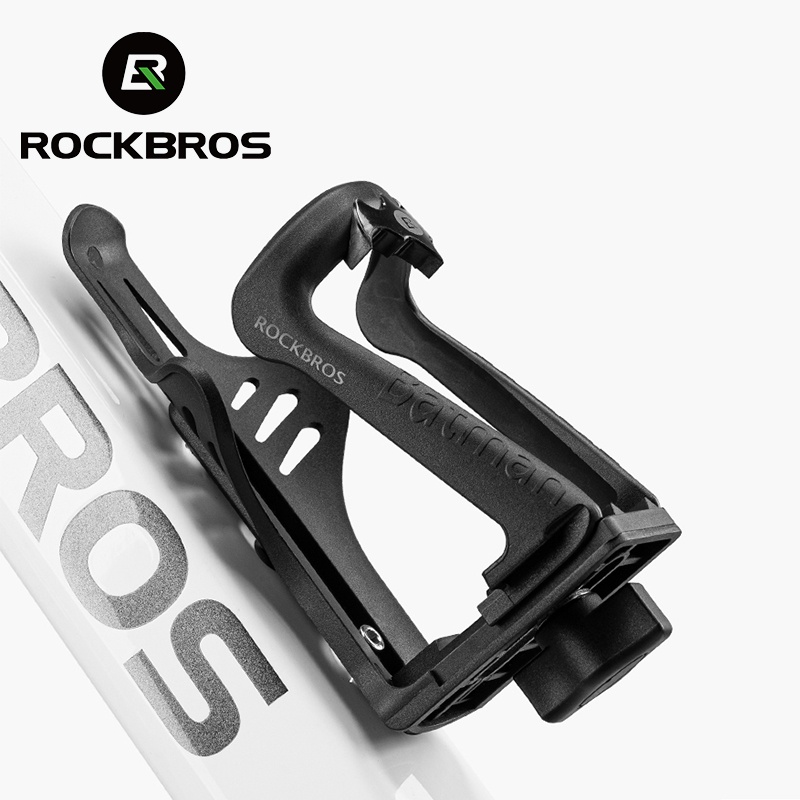 ROCKBROS Gaiola Para Garrafas Motocicleta Porta Garrafa Portátil Com Grampo Ajustável 360 ° Acessórios Bicicletas De Rotação em Oferta na Shopee