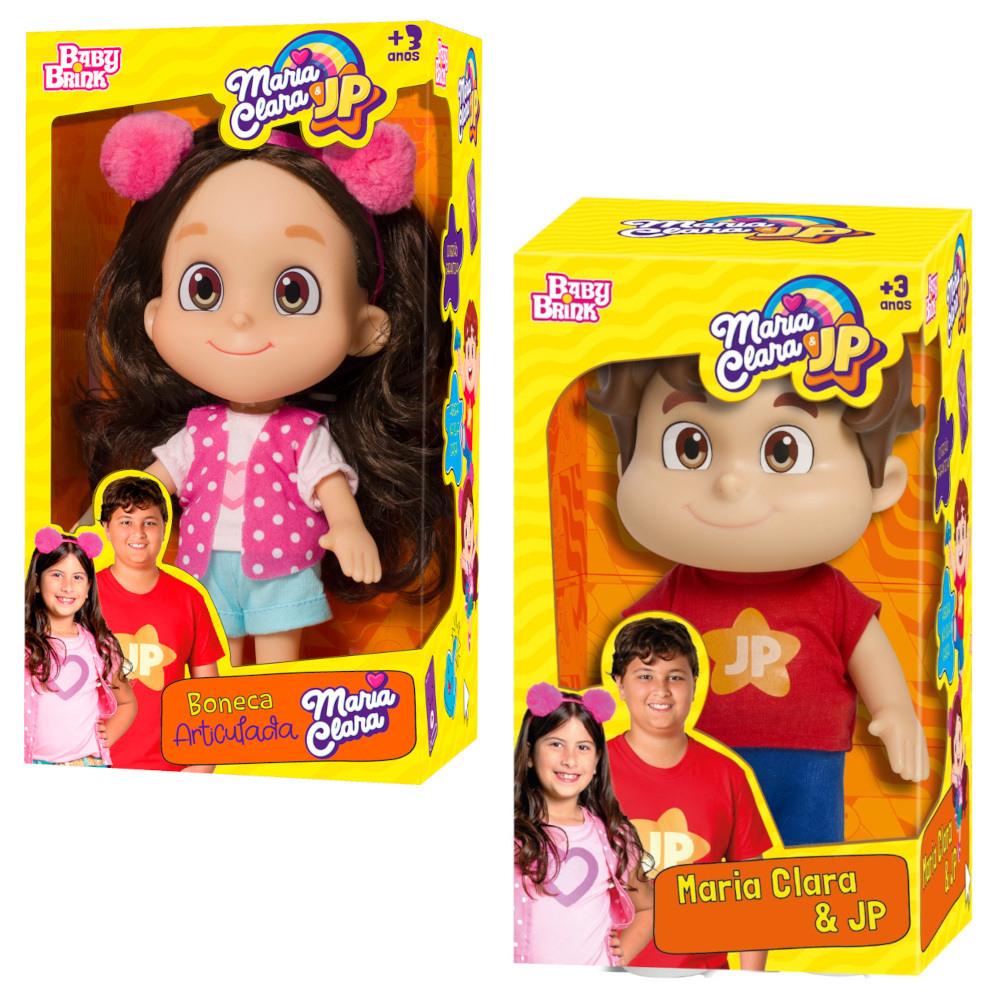 Kit Boneca Maria Clara E Jp Originais Youtubers Articulado em Oferta na Shopee