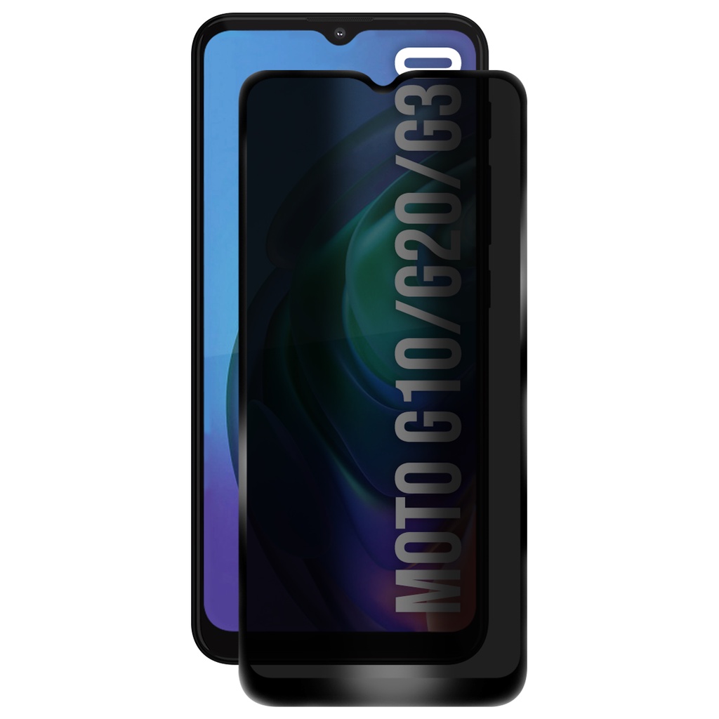 Kit 2 Película 3d Privacidade Anti Spy Compativel Moto G50 5G XT2149- Luiza Cell25