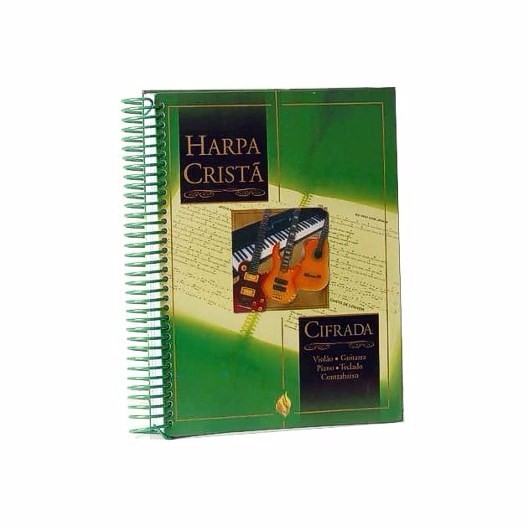 hinário Harpa Cristã Cifrada Cpad para  Violão, guitarra, piano e teclado