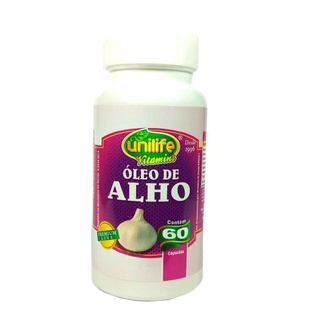 Óleo de Alho 350mg Unilife 60 Cáps