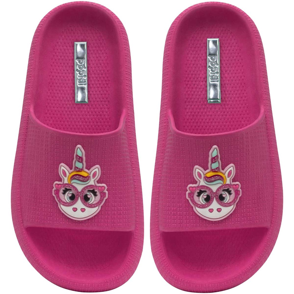 Chinelo Slide Estilo Nuvem Infantil Nº 25 Ao 40 Sandália Moda Feminina Menina Unicórnio 12.57