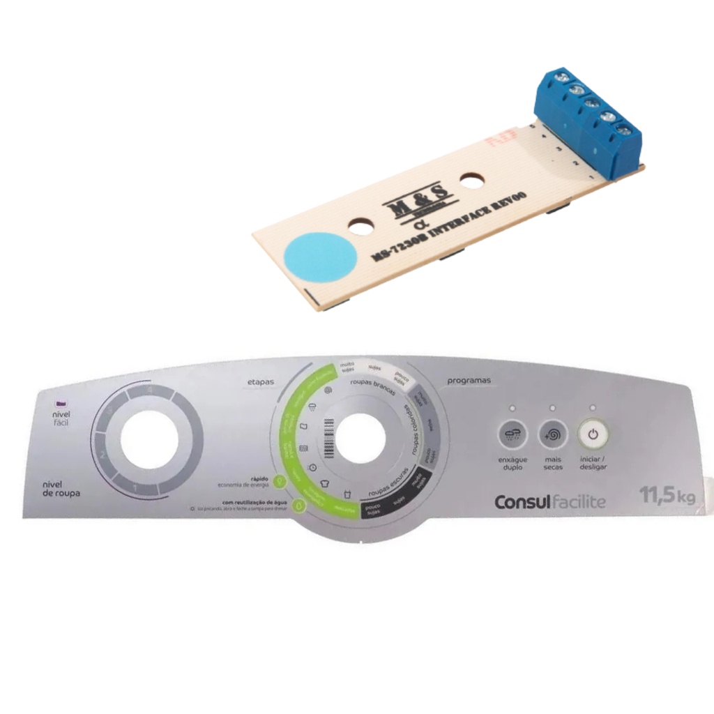 Placa Interface Compatível Consul Facilite 11,5kg Cwg12a