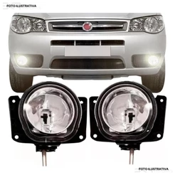 Par Farol Milha Fiat Palio G3 Celebration 2004 A 2010 Novo