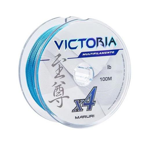 Linha de Pesca Multifilamento Maruri Victoria 4X PE 100 metros Lançamento