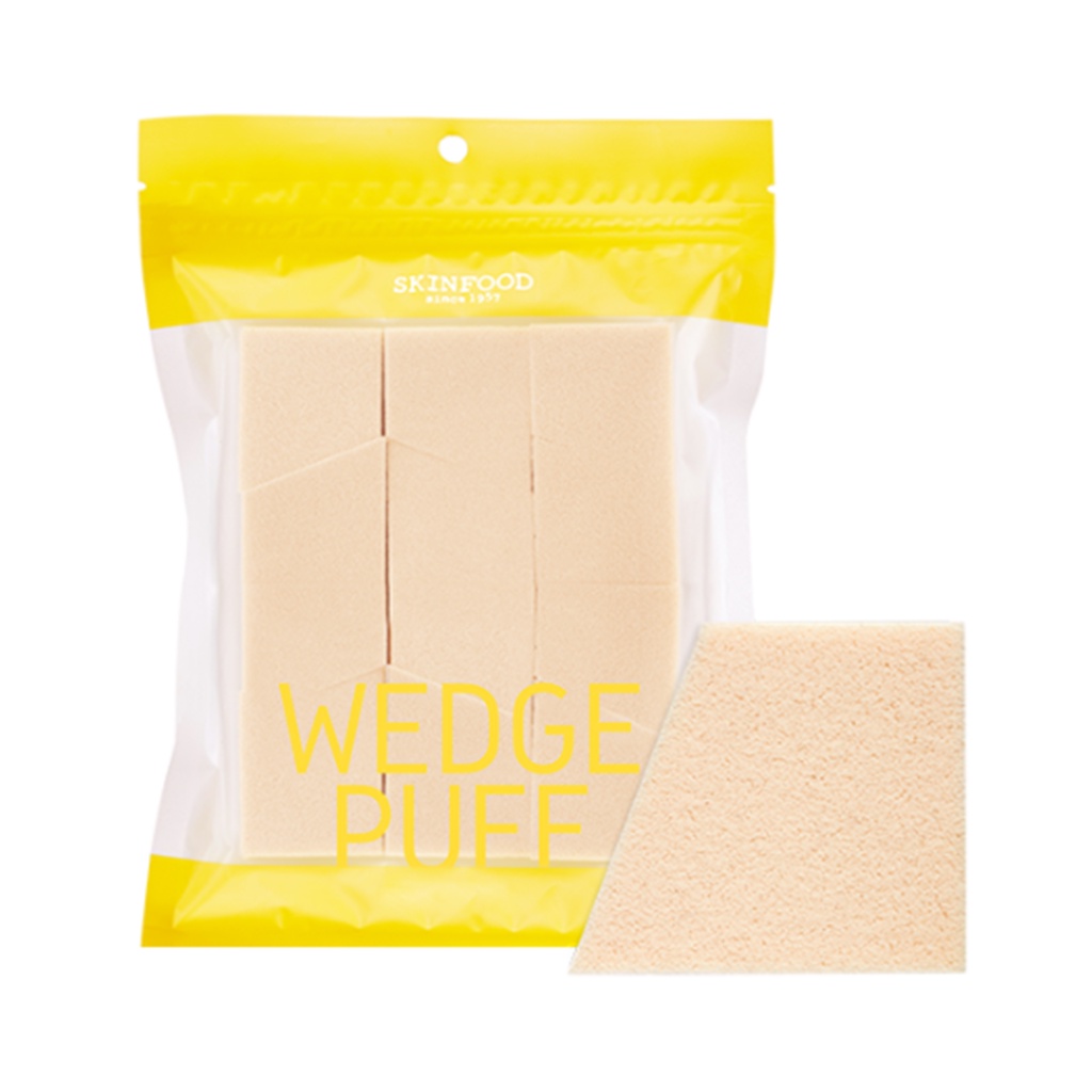 SKINFOOD Wedge Puff Sponge 12ea em Oferta na Shopee